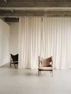 Knitting Lounge Chair, Sheepskin fra<Audo Copenhagen Discount