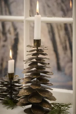 Kogle Lysestage til 2,2 cm lys fra<Ib Laursen New