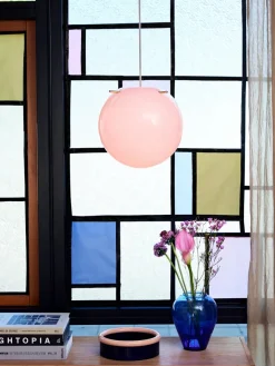 Koi Pendel, rose/brass Ø32 fra<Frandsen