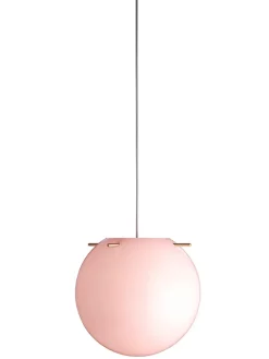 Koi Pendel, rose/brass Ø25 fra<Frandsen Hot