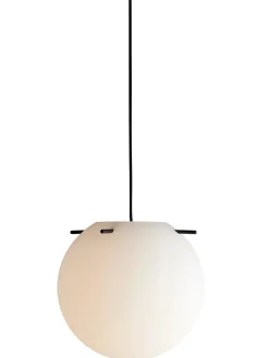 Koi Pendel, white/black Ø19 fra<Frandsen Outlet