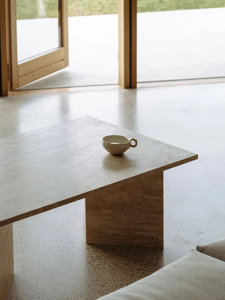 Konkylie Sofabord fra<Wabi Sabi Nordic Online