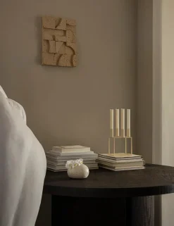 Kubus 4 Lysestage, hvid fra<Audo Copenhagen Best