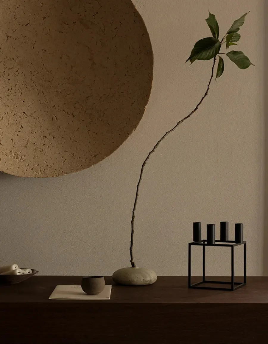 Kubus 4 Lysestage, hvid fra<Audo Copenhagen Best