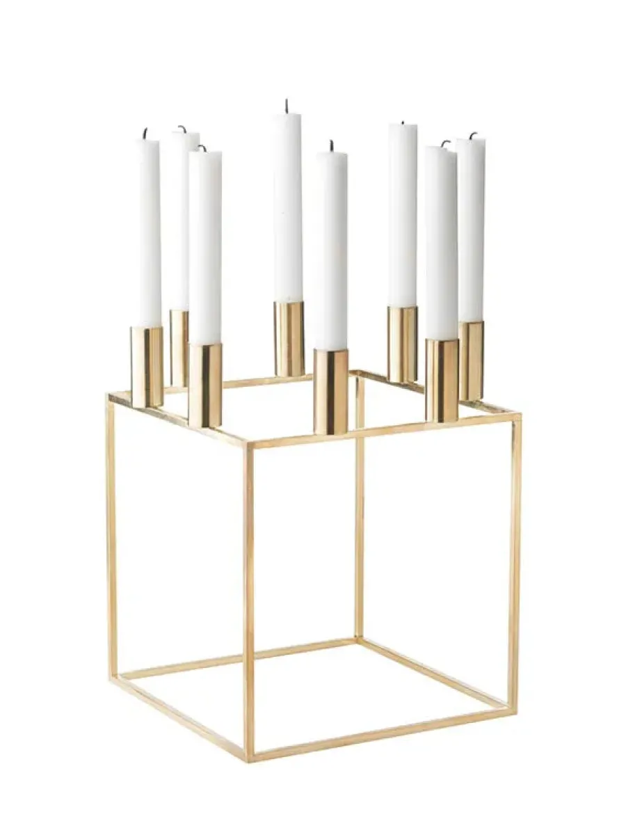 Kubus 8 Lysestage, hvid fra<Audo Copenhagen Clearance