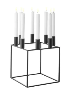 Kubus 8 Lysestage, hvid fra<Audo Copenhagen Clearance