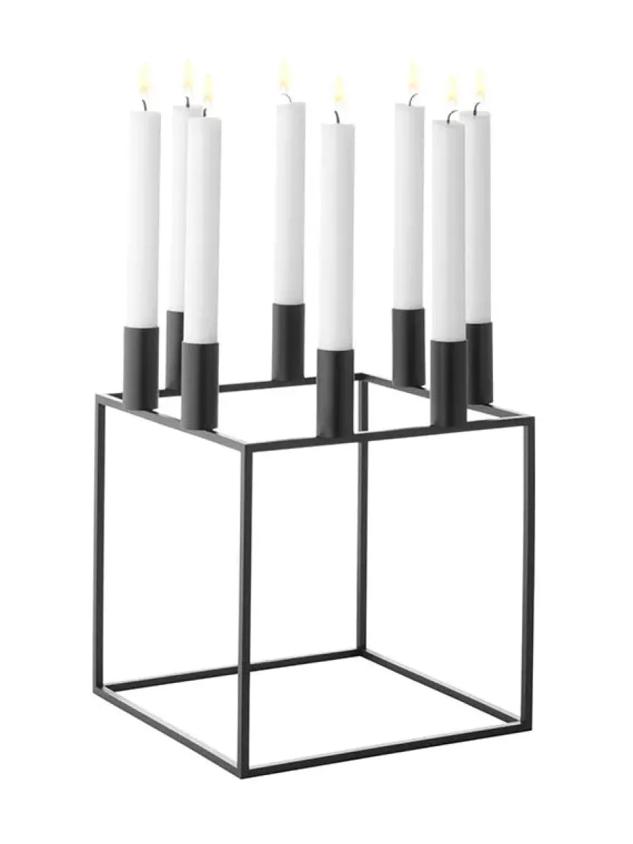 Kubus 8 Lysestage, hvid fra<Audo Copenhagen Clearance