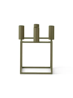 Kubus 4 Lysestage, olive fra<Audo Copenhagen New