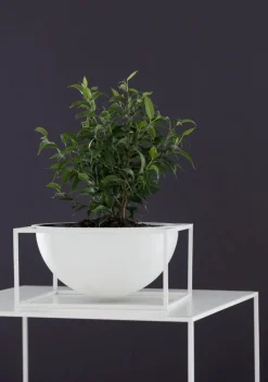 Kubus Bowl Centerpiece Large, hvid fra<Audo Copenhagen Hot