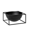 Kubus Bowl Centerpiece Large, sort fra<Audo Copenhagen Outlet