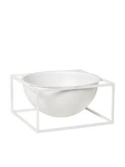 Kubus Bowl Centerpiece Large, sort fra<Audo Copenhagen Outlet