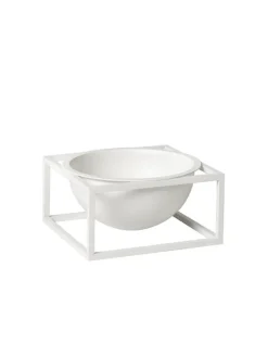 Kubus Bowl Centerpiece Small, hvid fra<Audo Copenhagen Outlet