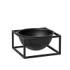 Kubus Bowl Centerpiece Small, sort fra<Audo Copenhagen Sale