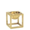 Kubus Bowl Mini guldbelagt fra<Audo Copenhagen Discount