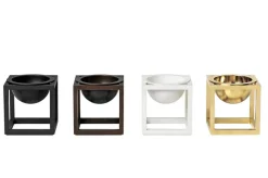 Kubus Bowl Mini guldbelagt fra<Audo Copenhagen Discount
