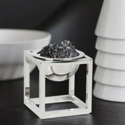 Kubus Bowl Mini nikkel fra<Audo Copenhagen Online