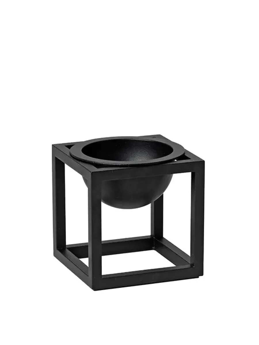 Kubus Bowl Mini sort fra<Audo Copenhagen Hot