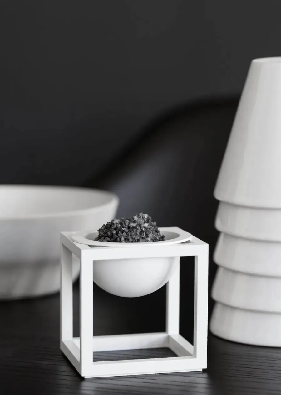 Kubus Bowl Mini sort fra<Audo Copenhagen Hot