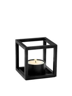 Kubus T Lysestage, sort fra<Audo Copenhagen New