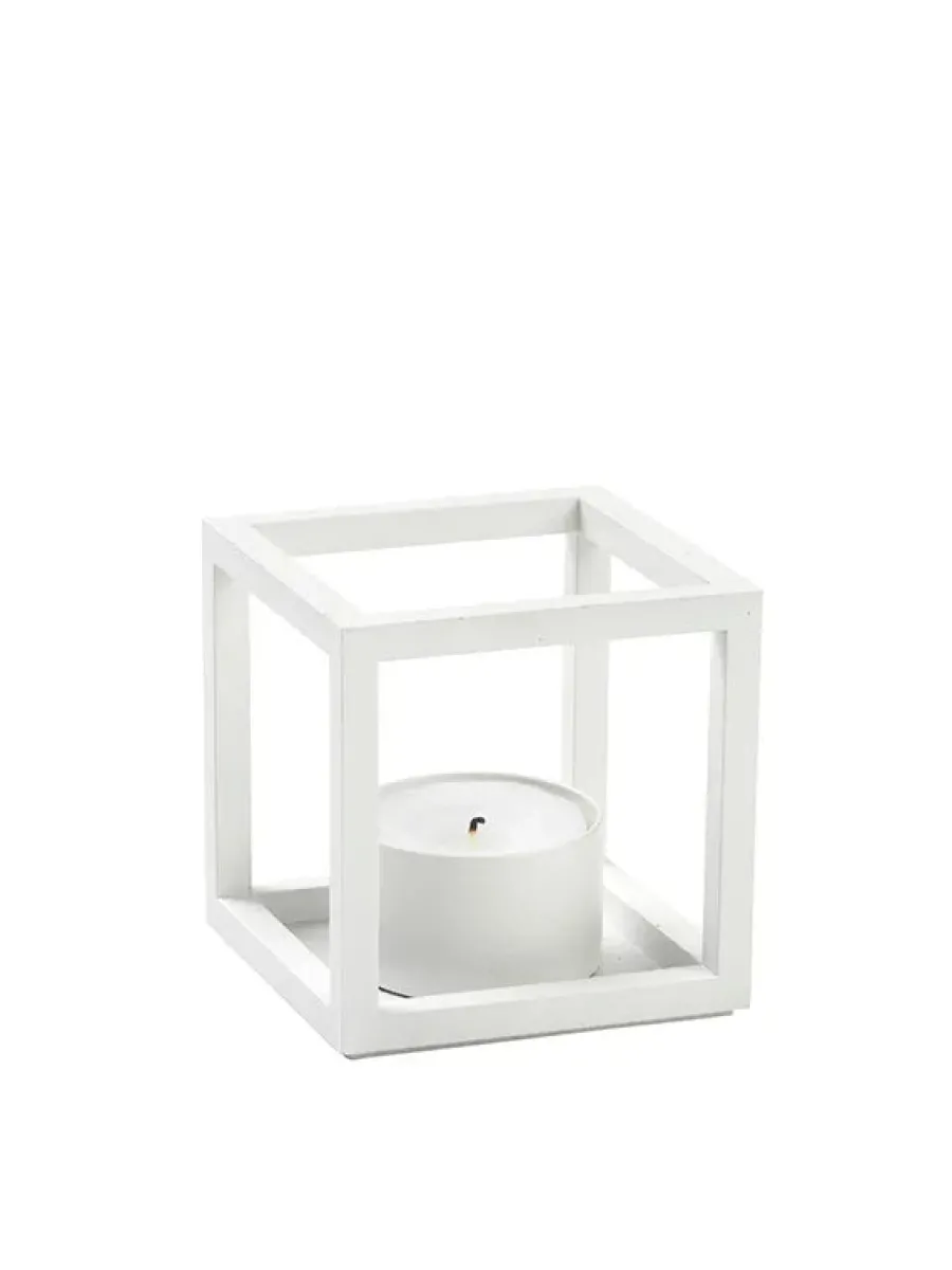 Kubus T Lysestage, sort fra<Audo Copenhagen New