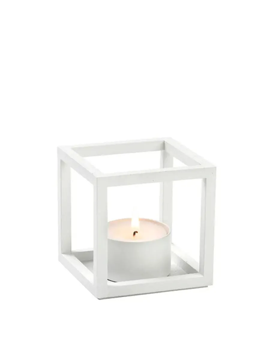 Kubus T Lysestage, sort fra<Audo Copenhagen New