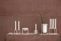 Kubus Vase Lolo, hvid fra<Audo Copenhagen Best