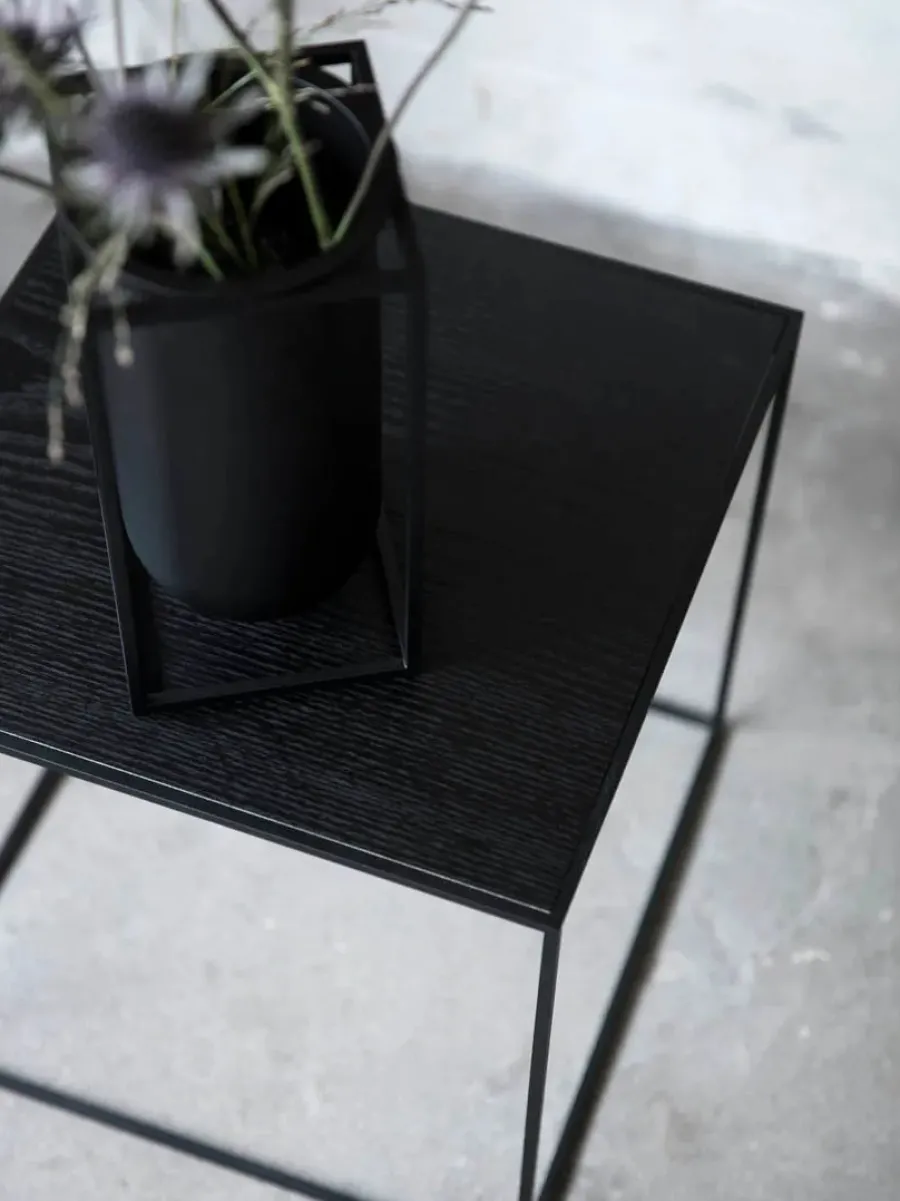 Kubus Vase Lolo, sort fra<Audo Copenhagen Sale