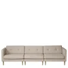 L42 Firhøj Sofa 3-Personers, beige fra<FDB Møbler