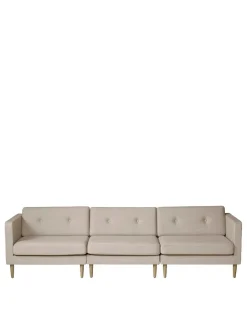 L42 Firhøj Sofa 3-Personers, beige fra<FDB Møbler