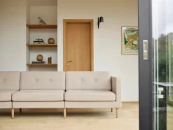 L42 Firhøj Sofa 3-Personers, beige fra<FDB Møbler