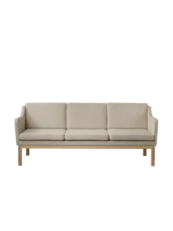L43 MK46 Sofa, beige tekstil af Mogens Koch<FDB Møbler Best