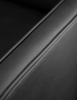 L43 MK46 Sofa, sort læder af Mogens Koch<FDB Møbler Clearance