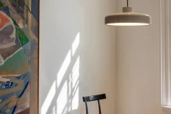 Lacquer pendant medium, grey fra<Nine Best