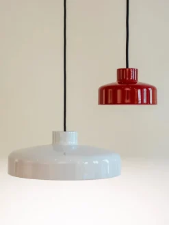 Lacquer pendant small, red fra<Nine Discount