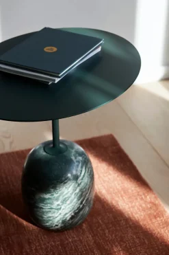 Lato bord LN8, Deep Green & Verde Alpi Marble fra<&Tradition Hot