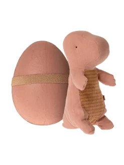 Lille Gantosaurus i æg, mørk petrol fra<Maileg Online