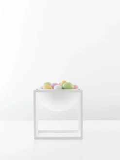 Lille Kubus Skål, hvid fra<Audo Copenhagen Online