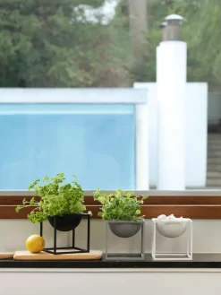 Lille Kubus Skål, hvid fra<Audo Copenhagen Online