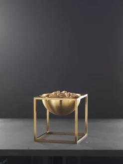 Lille Kubus Skål, sort fra<Audo Copenhagen Hot