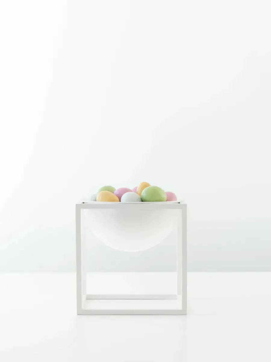 Lille Kubus Skål, sort fra<Audo Copenhagen Hot