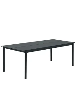 Linear Steel Table, 220x90 cm fra<Muuto Outlet