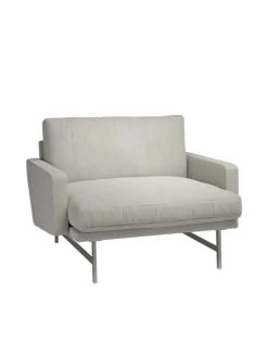 Lissoni PL111 Lounge Chair, Moss 015 fra<Fritz Hansen Online