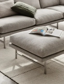 Lissoni PL117S Hjørnesofa, Clay 012 fra<Fritz Hansen