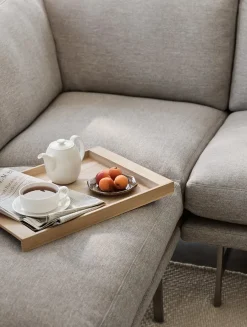 Lissoni PL117S Hjørnesofa, Clay 012 fra<Fritz Hansen
