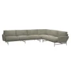 Lissoni PL117S Hjørnesofa, Moss 015 fra<Fritz Hansen Clearance