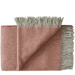 Livø Plaid, seaweed fra<Silkeborg Uldspinderi Discount