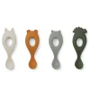 Liva silikone skeer 4-pak, hunter green mix fra<Liewood Outlet