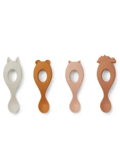 Liva silikone skeer 4-pak, rose mix fra<Liewood Discount