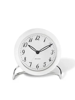 LK Bordur, hvid af Arne Jacobsen<Arne Jacobsen Clocks New