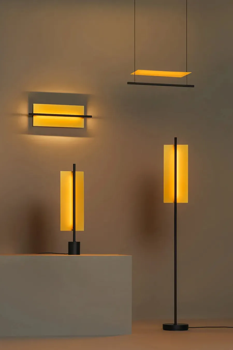 Lámina Dorada 45 Væglampe fra Santa and Cole<Santa & Cole Discount